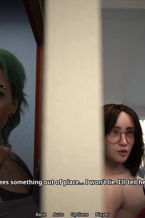 I Fucked My Stepsister While We Got Stuck inthecloset - 3D Hentai Animated Porn - Family Crush