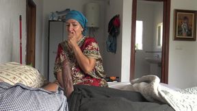 Cleaning Cheats with Black Tourist in Hotel in Istanbul