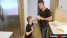 My Stepdad Takes Me To The Bedroom And Stretches My Backside With His Meaty Dick