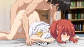 Shy big boobs  finally takes her crush's virginity ◌ HENTAI Porn