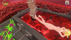 3d femdom game Vampire feet and pussy licking