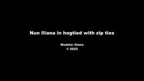 Nun Iliana zip tied