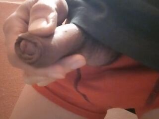 Close-ups of a homosexual twink's rod peeing at home with different underclothes