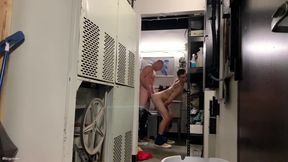 Phat C Humps Hoss Kado In Laundromat Back Apartment