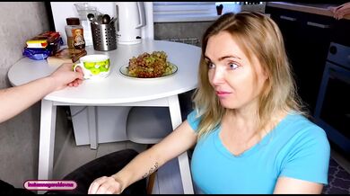 Champion's breakfast is an omelette from my hot stepmom.