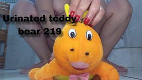 Urinated teddy bear 219