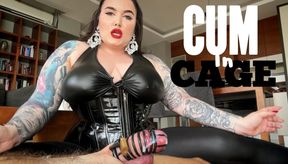 CUM IN CAGE