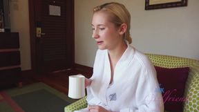 Blonde slut fucks amazing