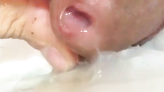 my cock cumming again 7