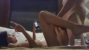 Follando a joven mexicana engañando a su novio en el motel