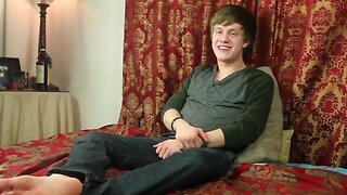 Twink Aaron West Jacks Off