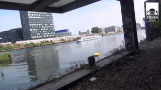 ANAL: THAI TEEN enjoys two GERMAN COCKS under the BRIDGE: KIMXXX - StevenShameDating