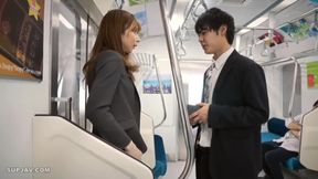 Sara Aizawa's Chance Encounter on a Commuter Train Part 1