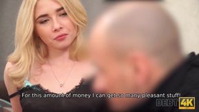 DEBT4k. Seductive lassie cant pay for furniture so&hellip;