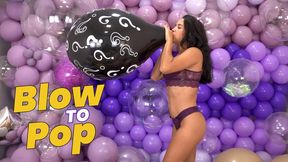 Dani Teasing Balloon Riddle: A Fun and Sensual Blow-to-Pop