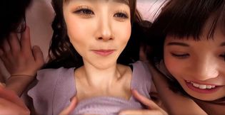 I Am A Caretaker Of A Porn Star Dormitory! Beautiful Face And Tits Everywhere You Look! Threesome x 3 Rounds! P2