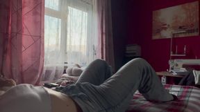 Naughty Girl Gets Bored and Starts Masturbating