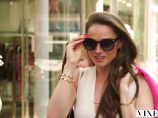 Waitress seduced by temptress tori black