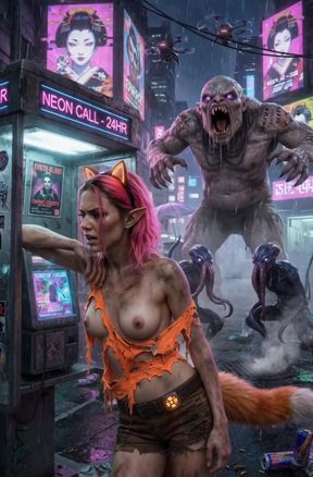 Futuristic Zombie Apocalypse