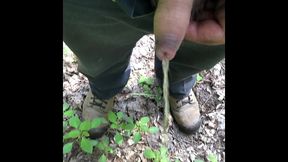 solobdsmman 23 -my smegma dick in the forest