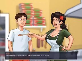 Summertime Saga Part 217 - Maria and Tony by MissKitty2K