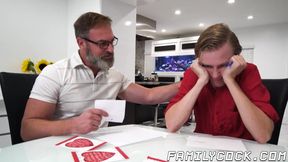 My lustful stepdaddy Kristofer Weston injects his girthy shaft into my ass