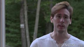 Young and hung Dirk Wakefield have his ass and mouth stretched by Adam Russo