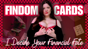 Findom Cards: Draw and Drain 19