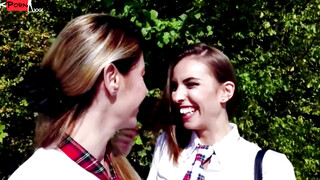 Two Naughty Girls Have Fun In An Unusual Way - POV Style