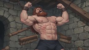 Bound Muscle Hunks Tickled by Machines - Anime Bara Compilation