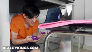 Reality Kings - Hot Lya Missy Sits On Her Bf's Jordi Polla Face Before Riding His Huge Cock