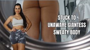 Stuck to unaware giantess sweaty body - OnlyVanessa