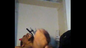 Jackingoff with the blinds open