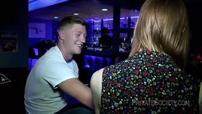 Hot 20s couple goes wild in a private no-limit fucking session at the swinger club