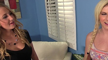 Mandy Sweet Sami St Claire Threesome Facial Cumshot