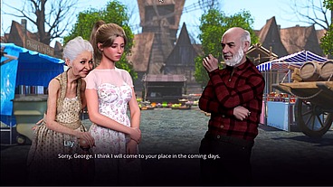 Johannesgaming - update #80 - Village Slut Transformation 5 Lilly and Susan went to the FAIR and she was posing some sexy clothes - May 23, 2024