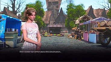 Johannesgaming - update #80 - Village Slut Transformation 5 Lilly and Susan went to the FAIR and she was posing some sexy clothes - May 23, 2024