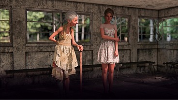 Johannesgaming - update #80 - Village Slut Transformation 5 Lilly and Susan went to the FAIR and she was posing some sexy clothes - May 23, 2024