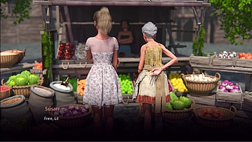 Johannesgaming - update #80 - Village Slut Transformation 5 Lilly and Susan went to the FAIR and she was posing some sexy clothes - May 23, 2024