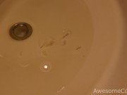 Electric Toothbrush Vibrator and Cum Without Touching on water 1080p HD