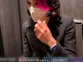 Fuck me in Zara Fitting Room for Cuckold BF - Public Agent Pickup Student to Deep Blowjob & Real Sex