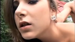 tiffany summers threesome creampie with gotti outdoors