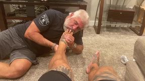 jason collins foot slave worshiping my feet!