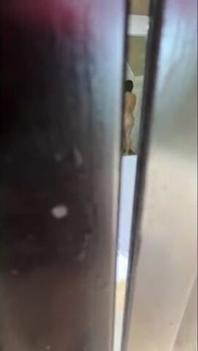 He spies on me in the shower and we fuck in the mountains