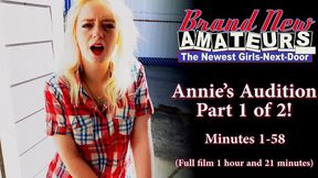skinny blonde coed annie archer sucks and rides a dick to eat cum!