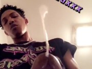 Young bull (MannyKillã) bust a load in stepmom bathroom