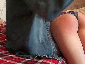 Spanked Naughty Girl