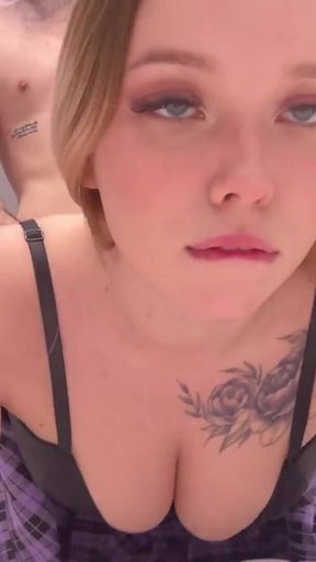 Must-see moment from &quot;Stepsister Fucked while Stuck! - She Begged to Be Fucked Again and Filled With Cum in Her Mouth 💦&quot;