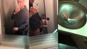 masturbation in the airplane bathroom