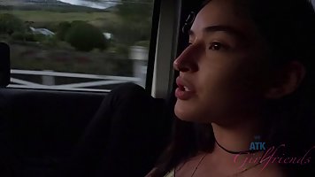 Emily Willis is often going to a local beach and doing naughty stuff with various strangers